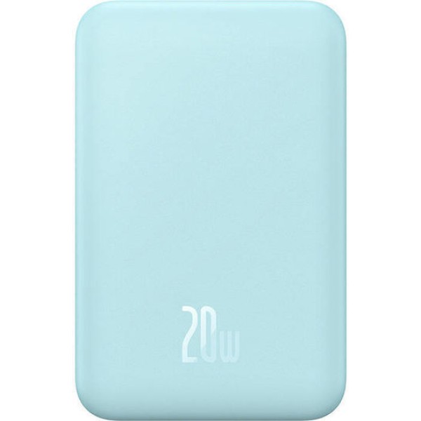 Baseues Magnetic Mini Powerbank 5000mAh 20W Blue